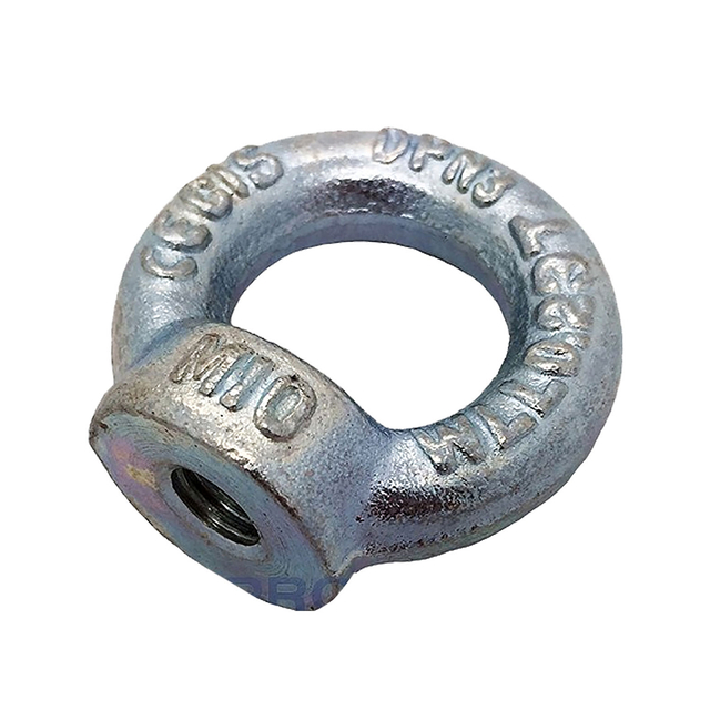 Китай заводская дешевая цена подъемная гайка с проушиной DIN 582 сталь C15E оцинкованная