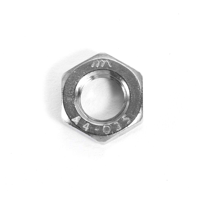 Высокое качество ISO4035 DIN936 AISI 304 из нержавеющей стали шестигранная тонкая гайка контргайка