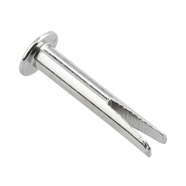 Раздвоенная заклепка из нержавеющей стали, раздвижная заклепка для деревянных стульев, раздвижная дверь