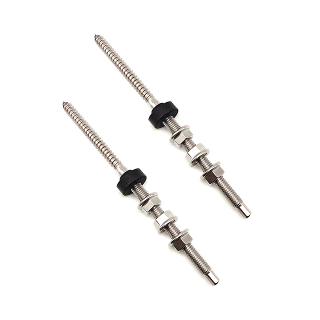 M10 * 200 мм Болт для крепления на крыше солнечной батареи Подвесные болты для фотоэлектрической системы для соединения алюминиевых профильных направляющих