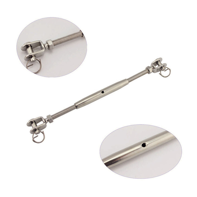 Челюсти Закрытый корпус Marine Turmbuclke Нержавеющая сталь 316 DIN1478