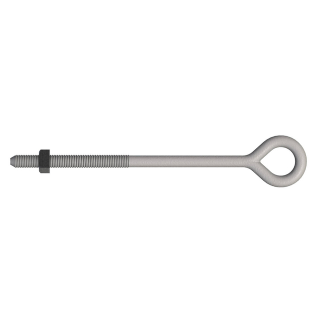 Оцинкованный ОВАЛЬНЫЙ БОЛТ с проушиной для оборудования для опорной линии
