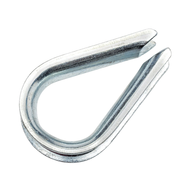 Сверхмощный стальной оцинкованный наперсток троса с цинковым покрытием Din6899