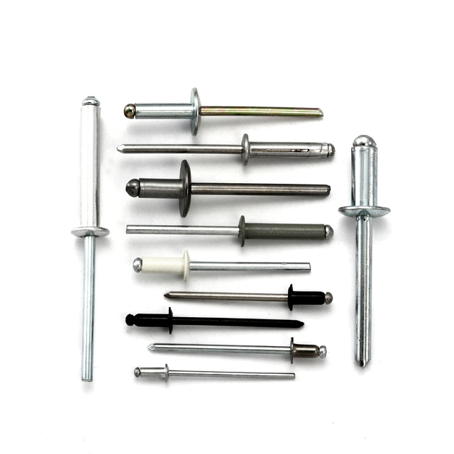 Потайная заклепка Поп-заклепки Открытая оправка Куполообразная головка Алюминиевый стандарт