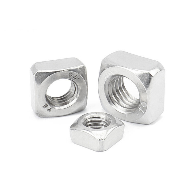 Китайская метрическая резьба, оцинкованная квадратная гайка, оцинкованная Din557