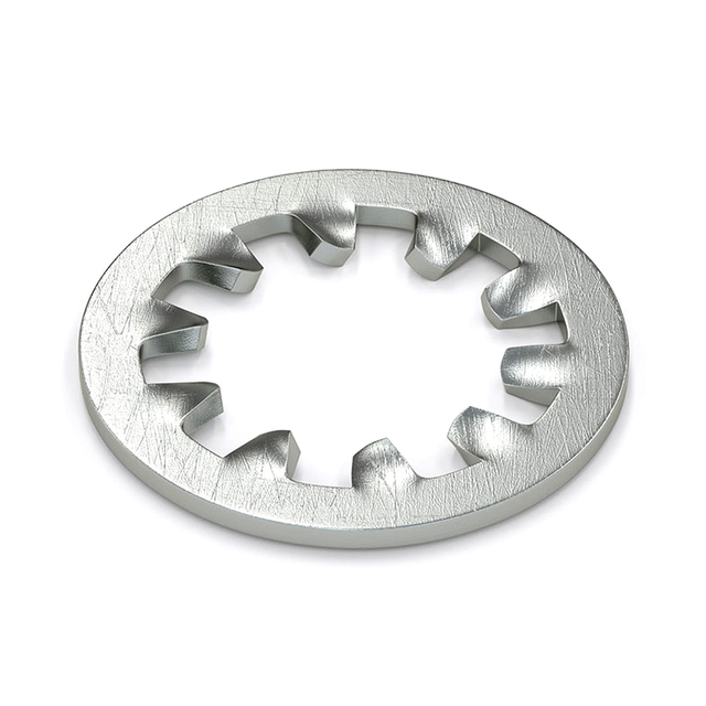 МЕТРИЧЕСКИЕ СТОПОРНЫЕ ШАЙБЫ ИЗ НЕРЖАВЕЮЩЕЙ СТАЛИ С ВНУТРЕННИМ ЗУБОМ DIN6797