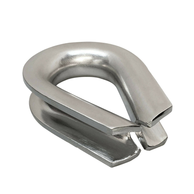 Нержавеющая сталь 316 Наперсток для троса морского класса Такелаж для наперстка кабеля Din6899
