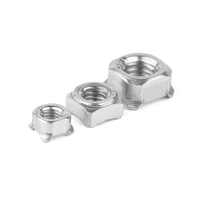 Китай поставщик DIN 928 метрическая квадратная сварная гайка A2 из нержавеющей стали