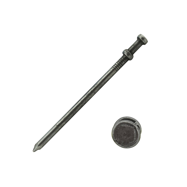 Стальной дуплексный гвоздь с двойной головкой и гладким хвостовиком