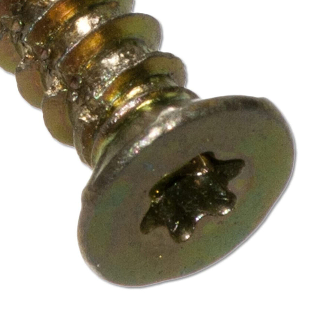 ВИНТЫ ПО БЕТОНУ с потайной головкой Torx, 7,5 мм X 150 мм, желтые оцинкованные