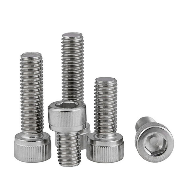 DIN912 Винты с шестигранной головкой из нержавеющей стали Болты с шестигранной головкой