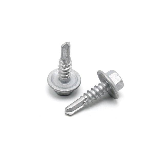 Самосверлящий винт с шестигранной головкой и фланцевой головкой Ruspert для толстой стали